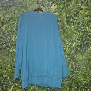 Fabletics Judy Mock Neck Oversized Sweatshirt